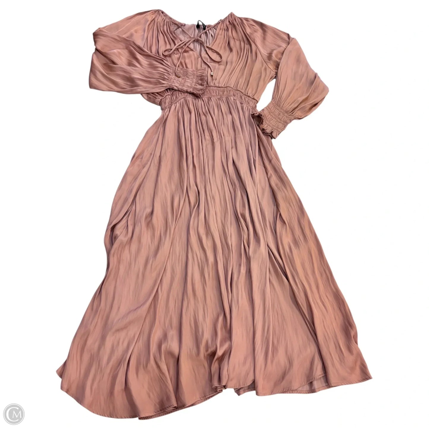 Dress Casual Maxi By Zara In Orange, Size: S