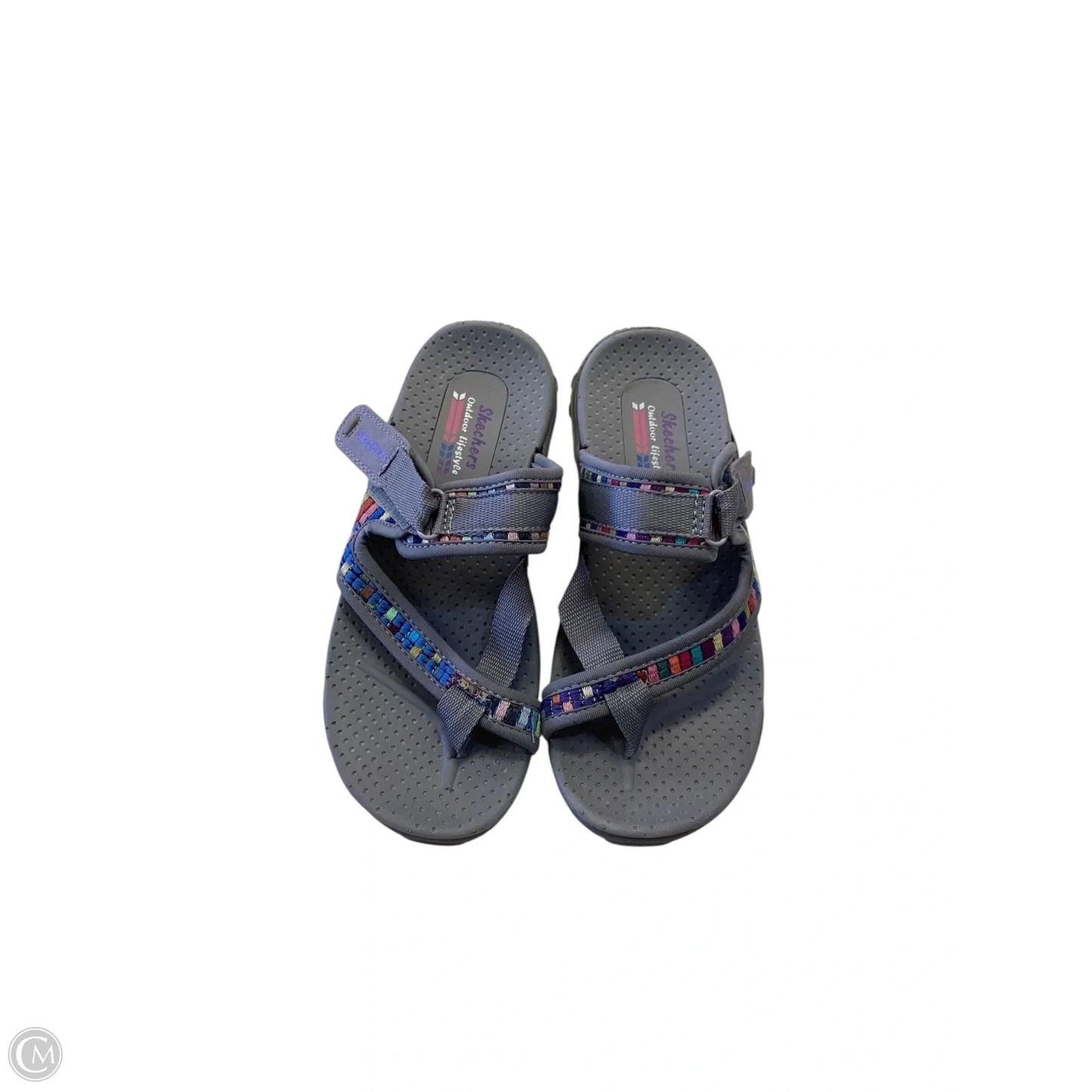 Sandals Sport By Skechers In Grey, Size: 5