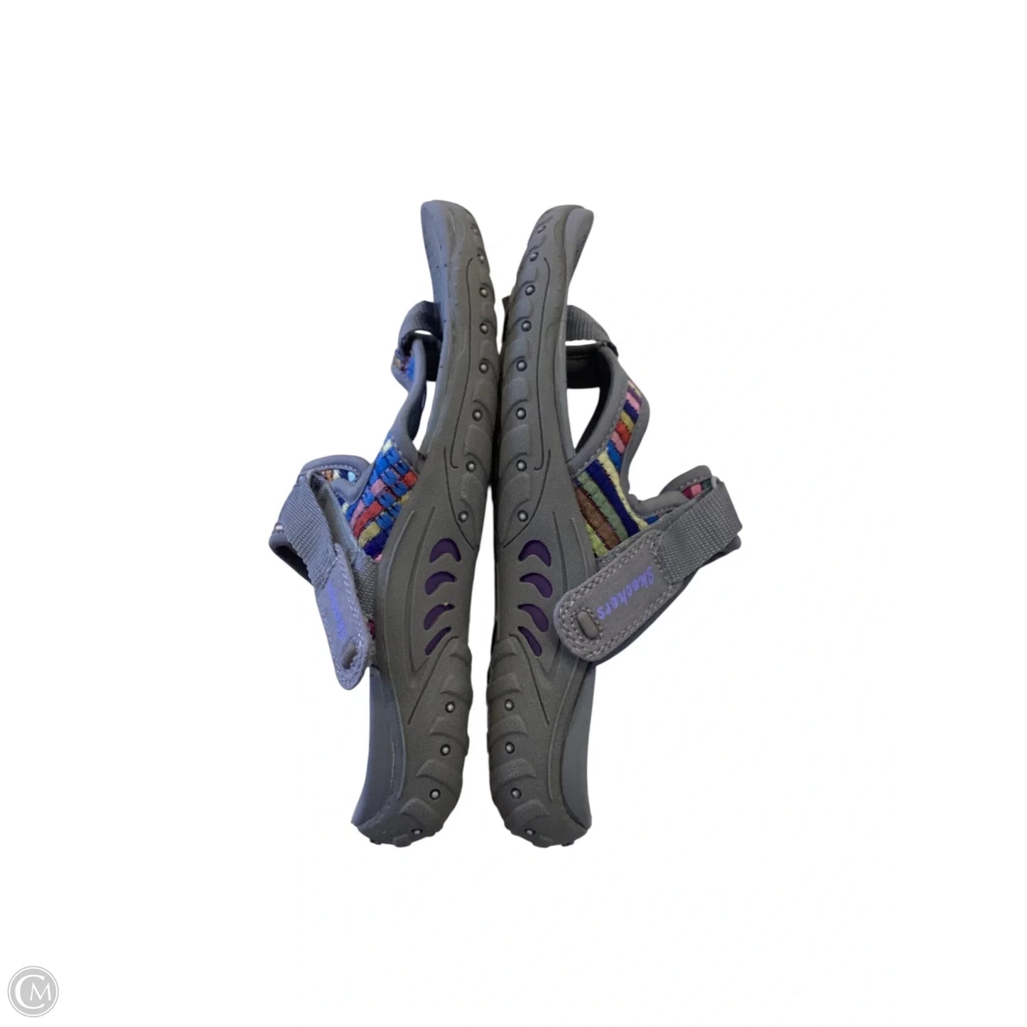 Sandals Sport By Skechers In Grey, Size: 5