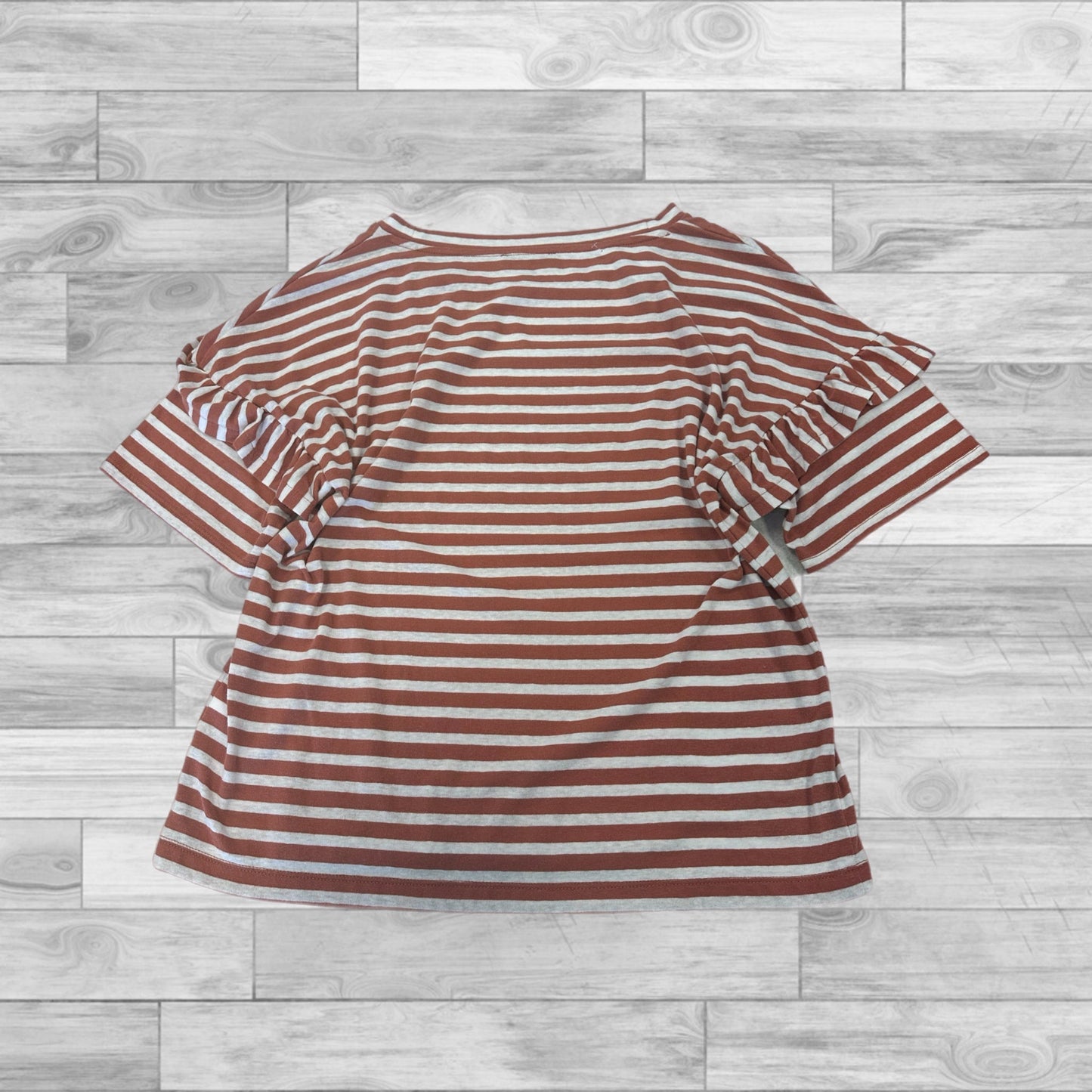 Striped Top Short Sleeve J Crew, Size Xs