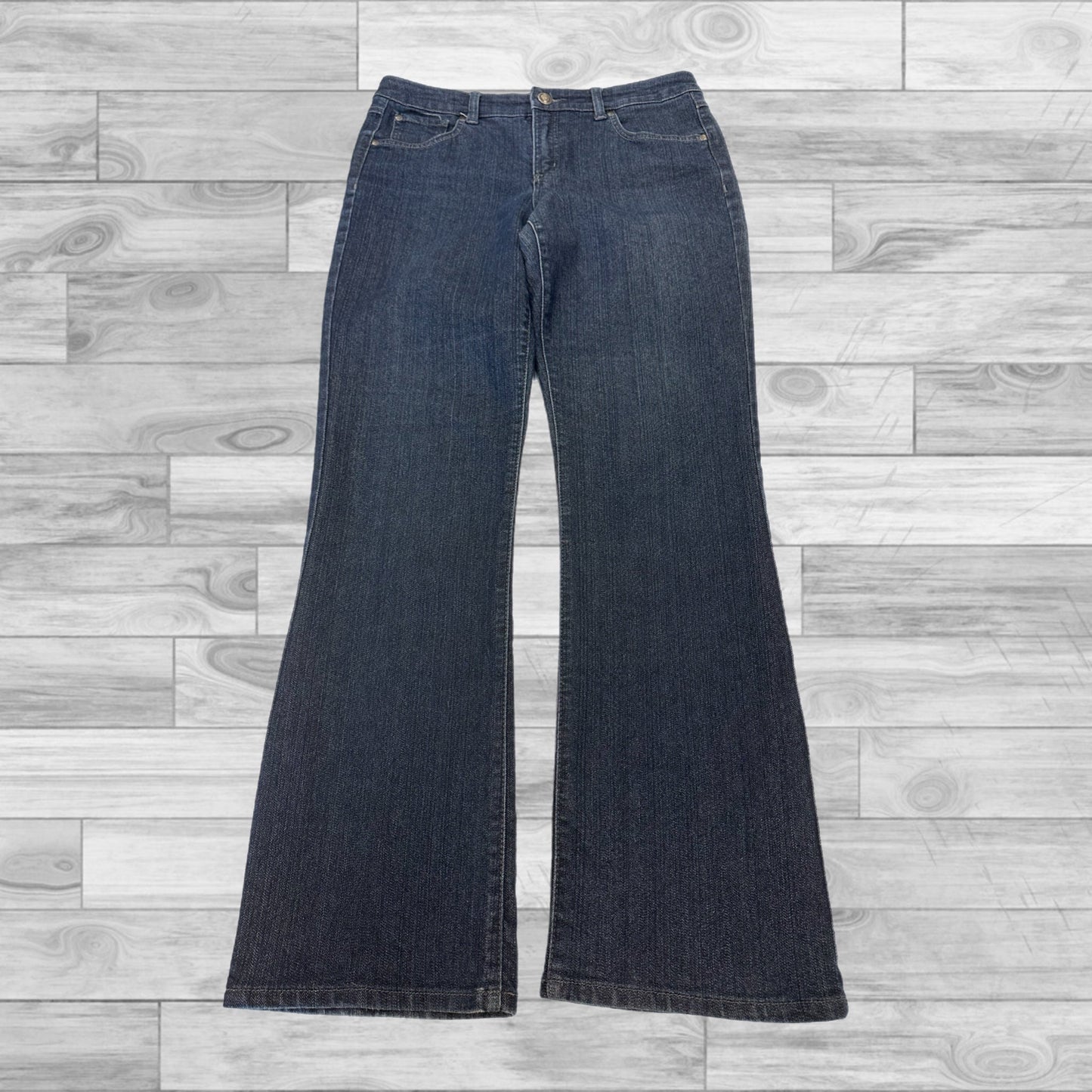 Jeans Flared By Bandolino In Denim, Size: 8