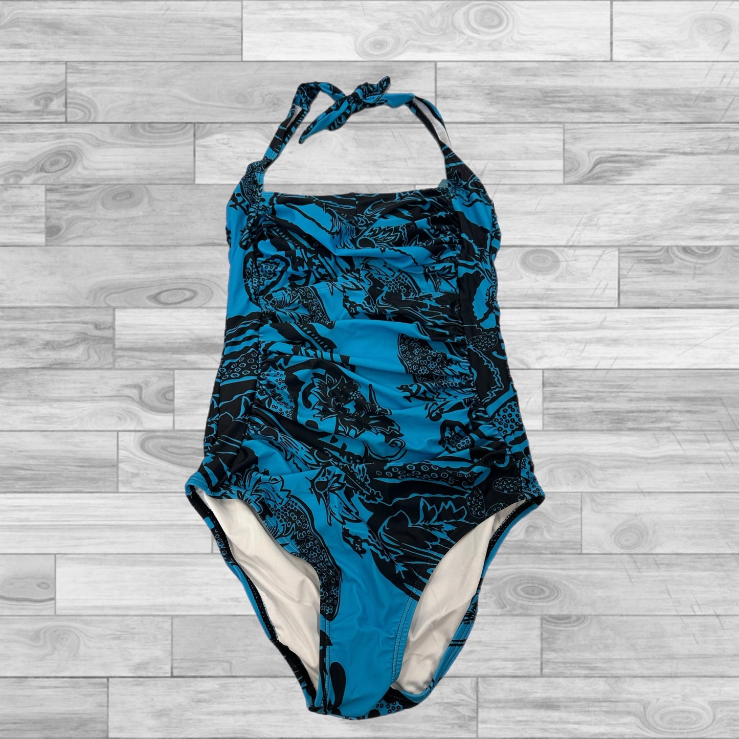 Swimsuit By Cmc In Black & Blue, Size: S