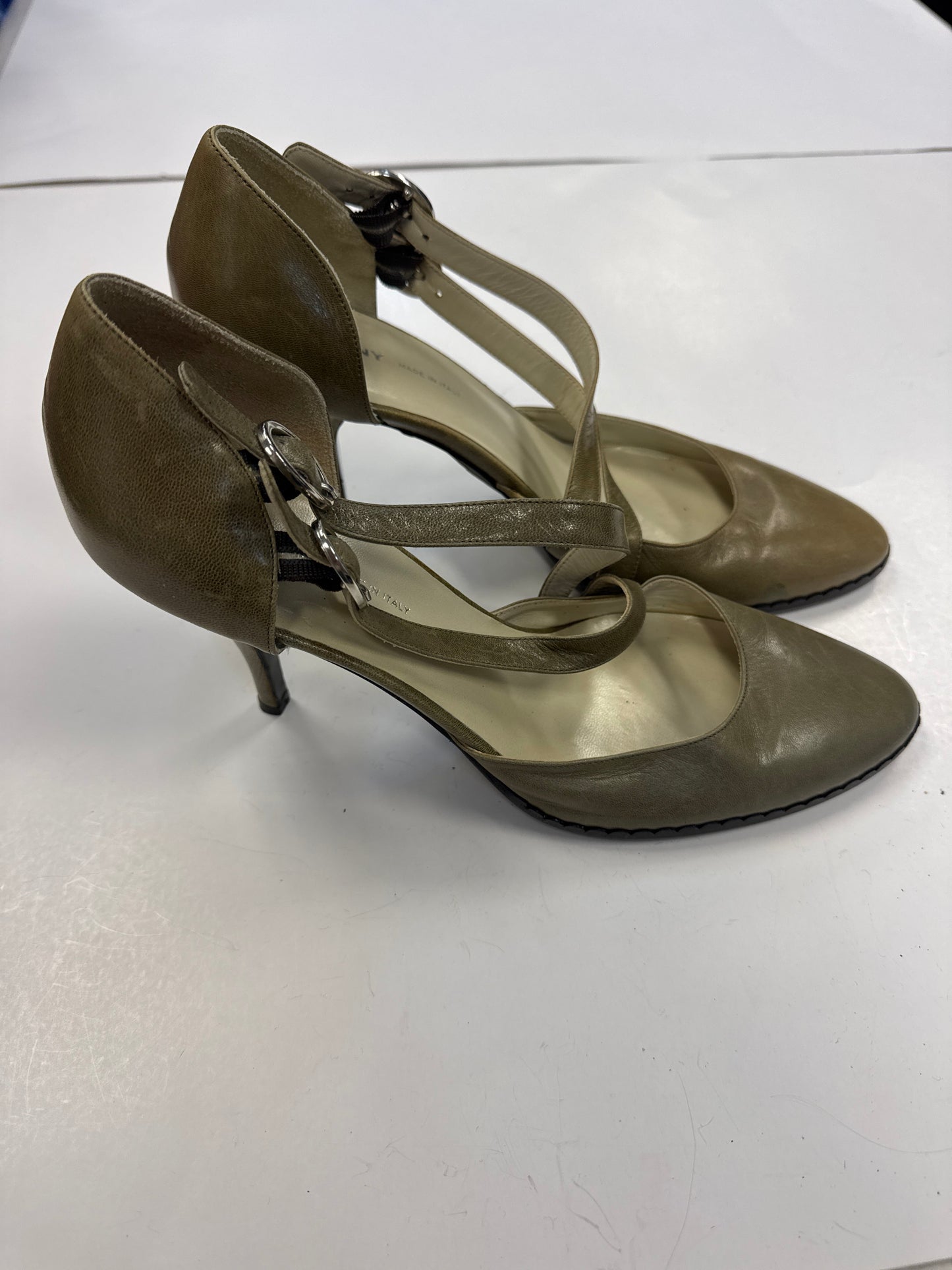 Shoes Heels Stiletto By Dkny In Tan, Size: 9