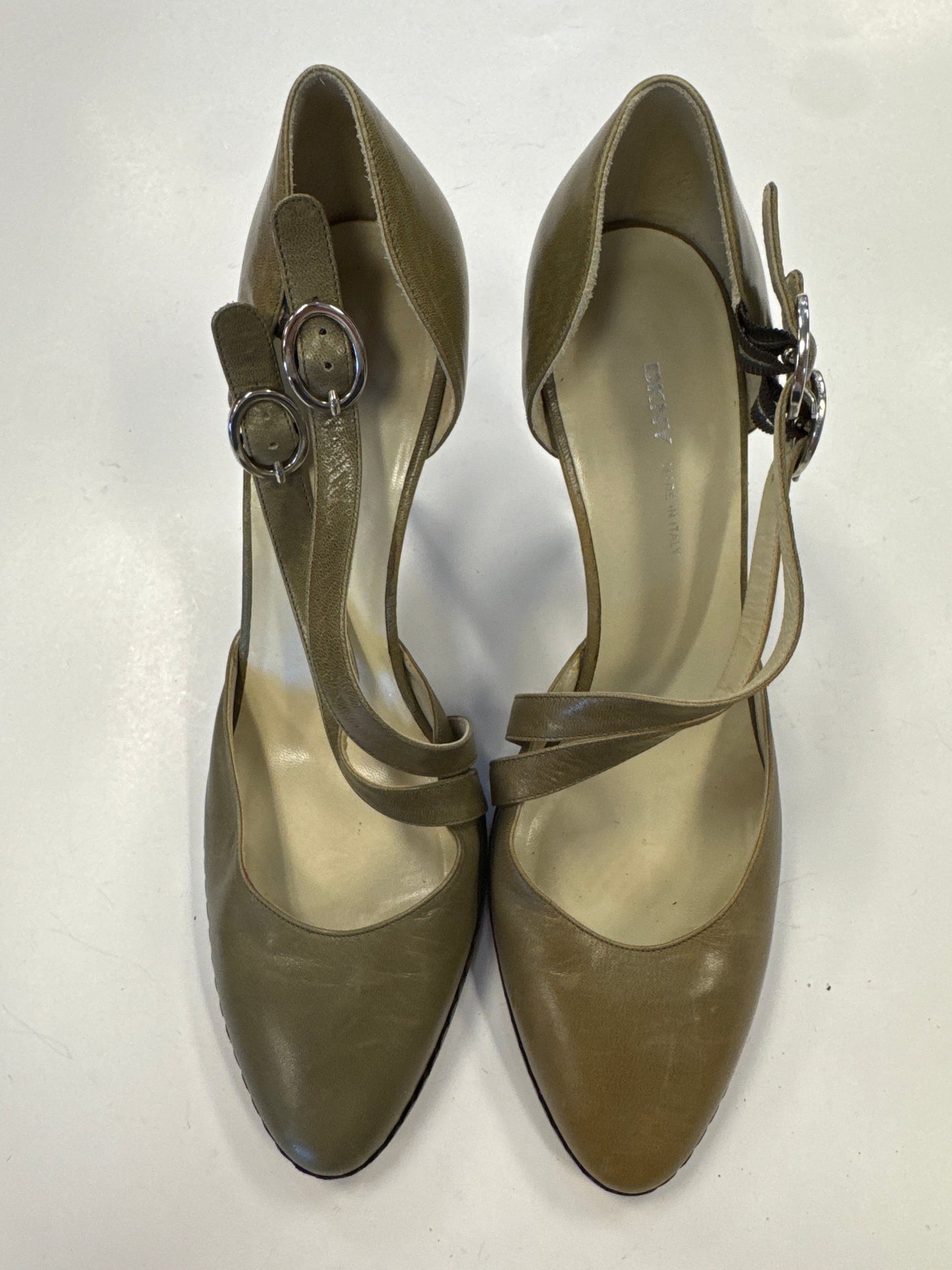 Shoes Heels Stiletto By Dkny In Tan, Size: 9