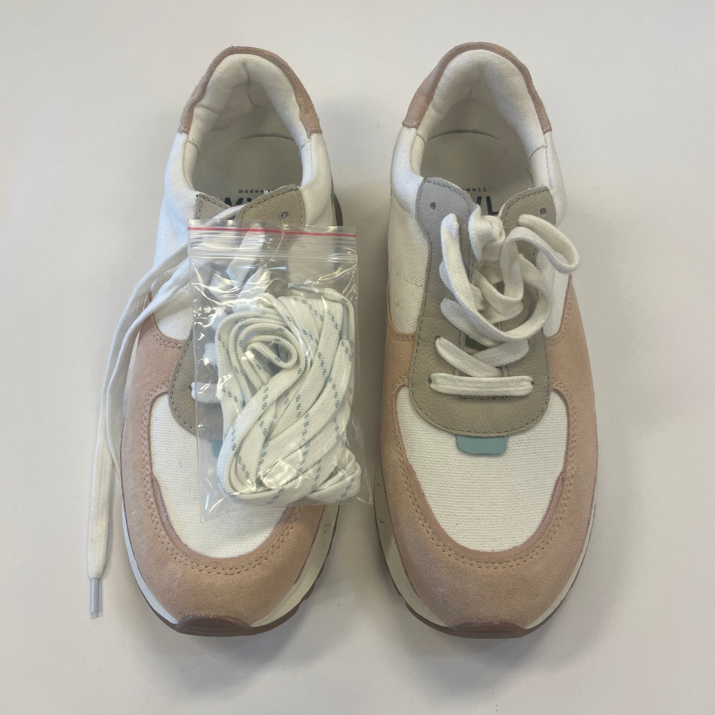 Shoes Athletic By Madewell In Pink & White, Size: 7