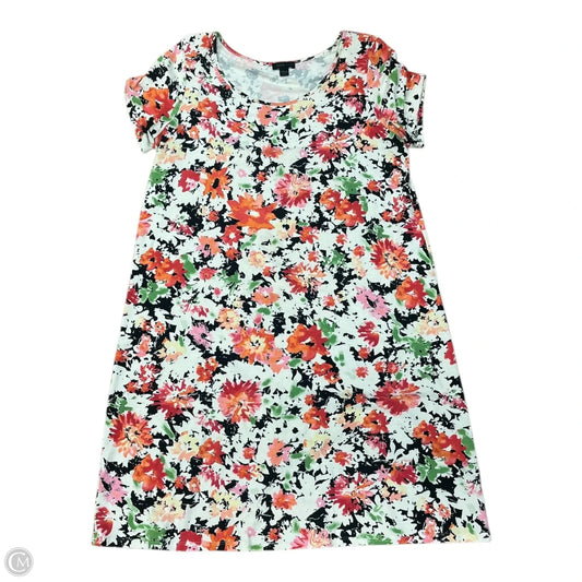 Dress Casual Short By J. Jill In Floral Print, Size: S