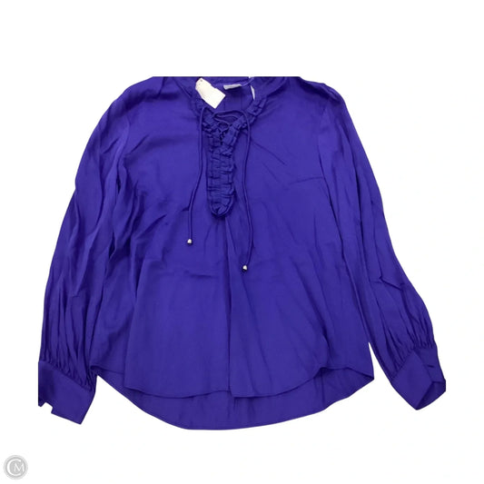 Top Long Sleeve By Chicos In Purple, Size: 1 medium