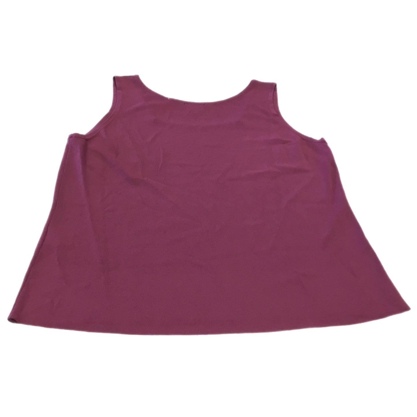 Top Sleeveless By Dana Buchman In Purple, Size: Xl