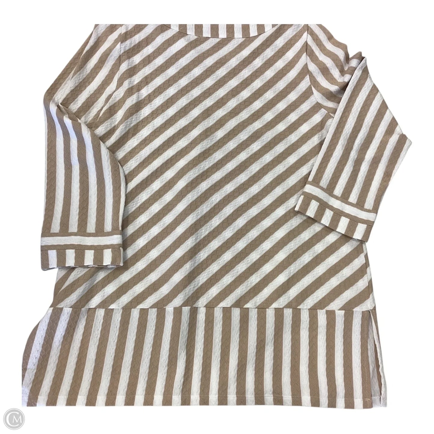 Top Long Sleeve By Soft Surroundings In Striped Pattern, Size: S