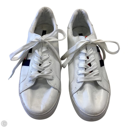 Shoes Athletic By Tommy Hilfiger In White, Size: 10