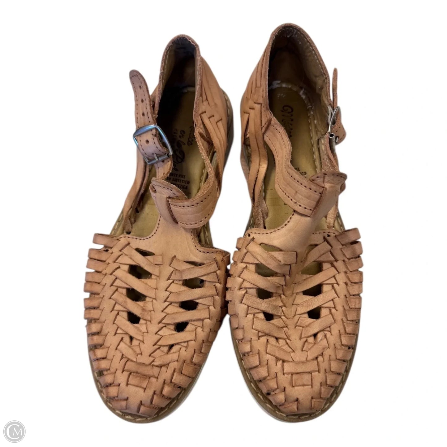 Shoes Flats By Cmc In Tan, Size: 8