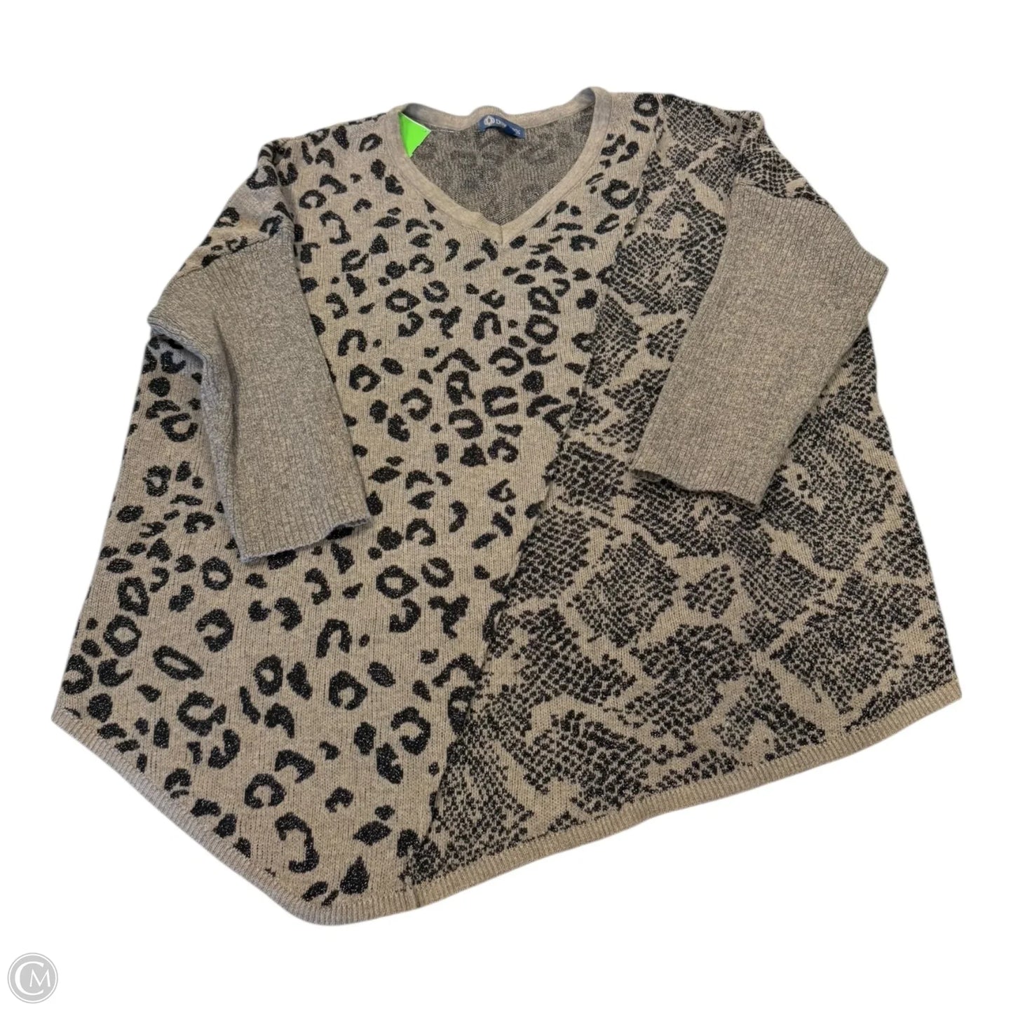 Sweater By Democracy In Animal Print, Size: L