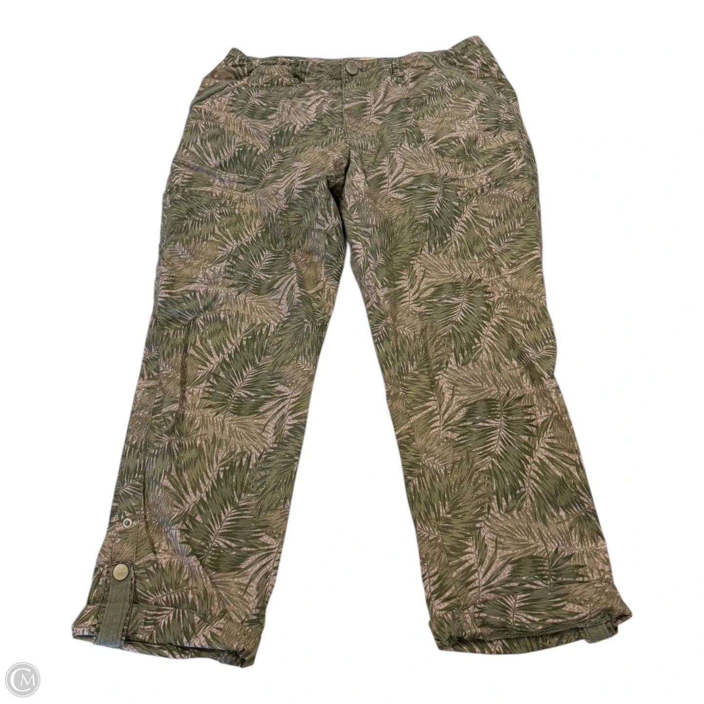 Capris By Democracy In Tropical Print, Size: 12l