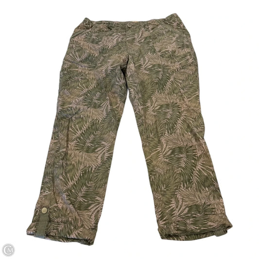 Capris By Democracy In Tropical Print, Size: 12l