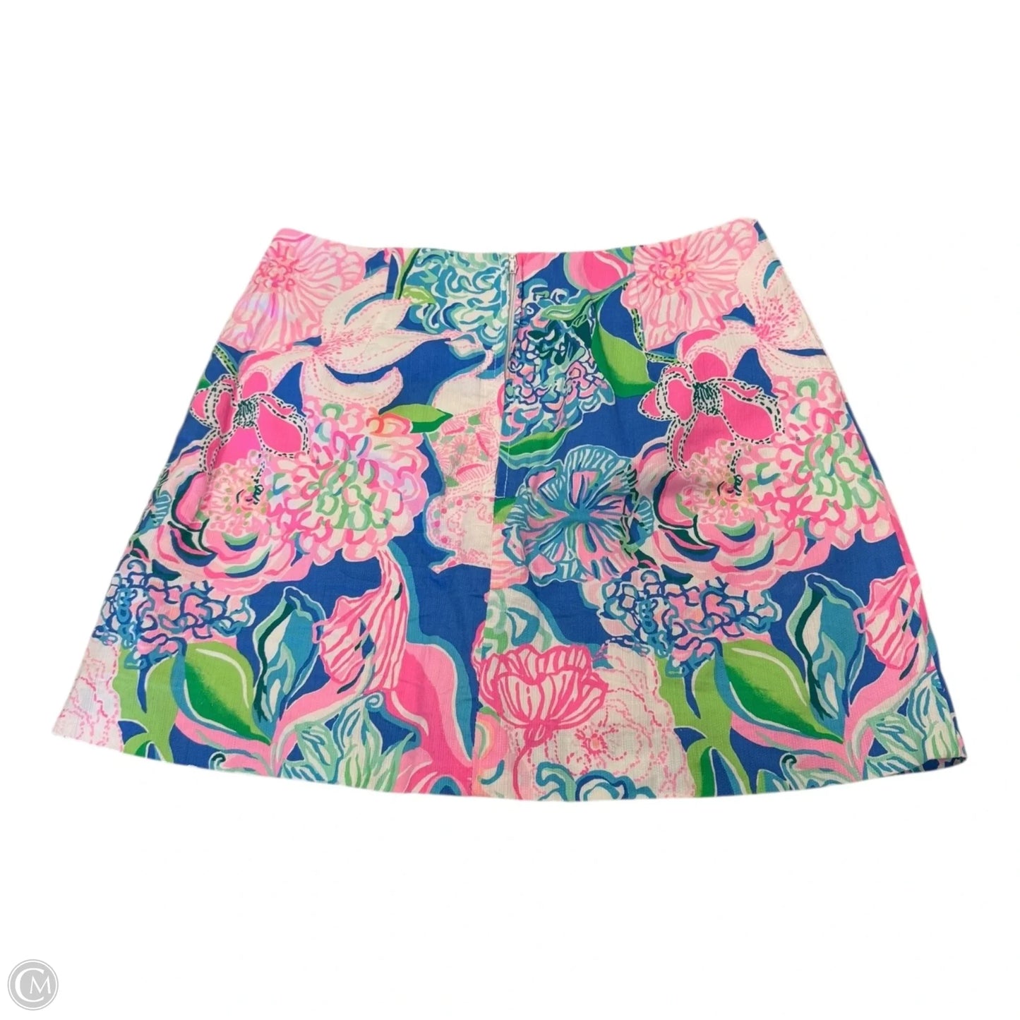 Skort Designer By Lilly Pulitzer In Blue & Pink, Size: 2