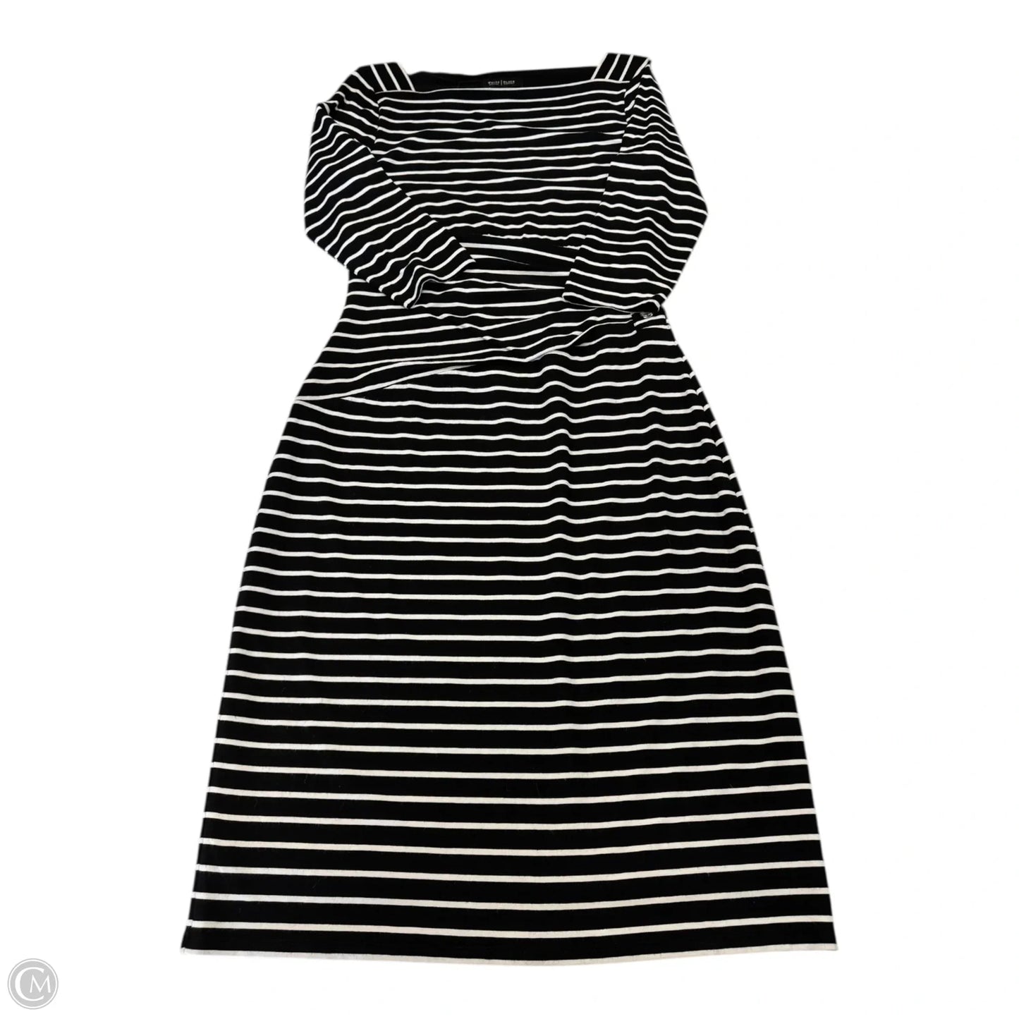 Dress Casual Short By White House Black Market In Striped Pattern, Size: S
