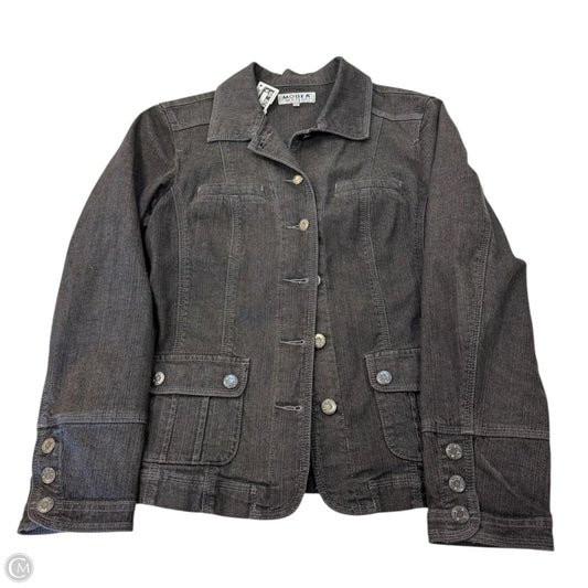 Jacket Denim By Cmc In Grey, Size: 10