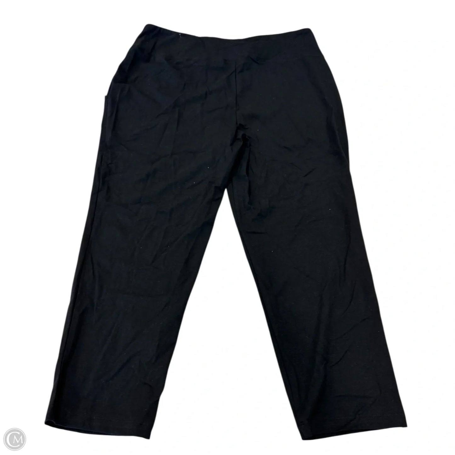 Capris By Cmc In Black, Size: L