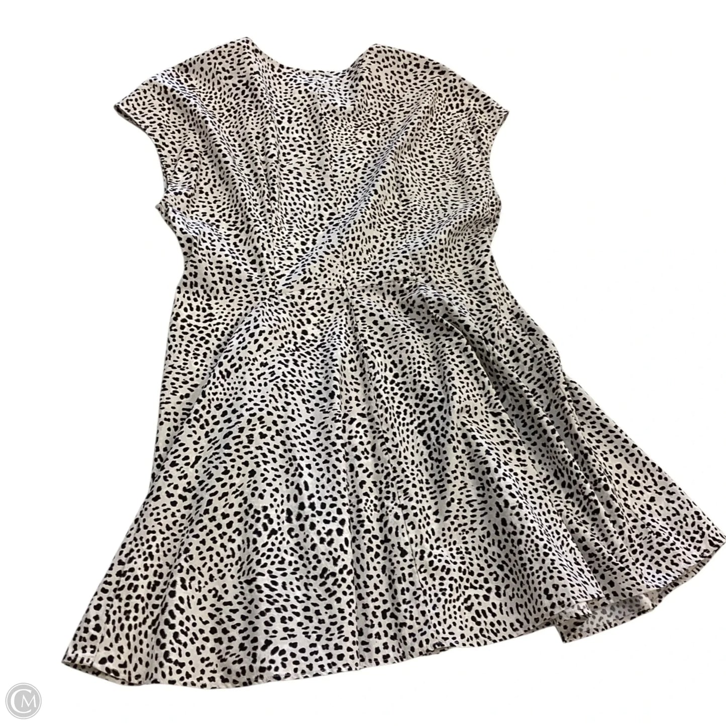 Dress Casual Short By H&m In Animal Print, Size: M