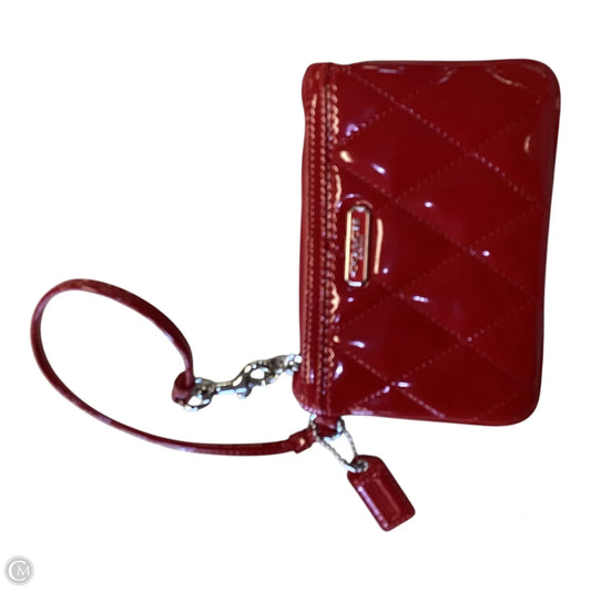 Wristlet Designer By Coach, Size: Small
