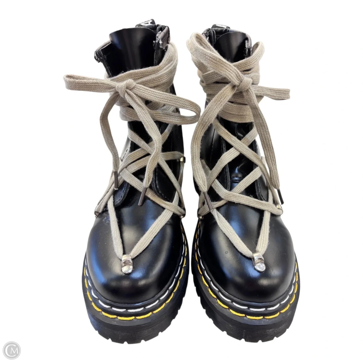 Boots Ankle Flats By Dr Martens In Black, Size: 7
