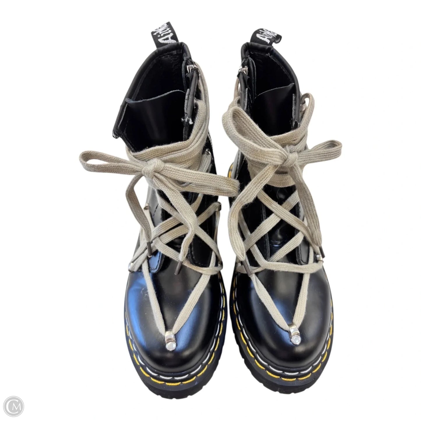 Boots Ankle Flats By Dr Martens In Black, Size: 7