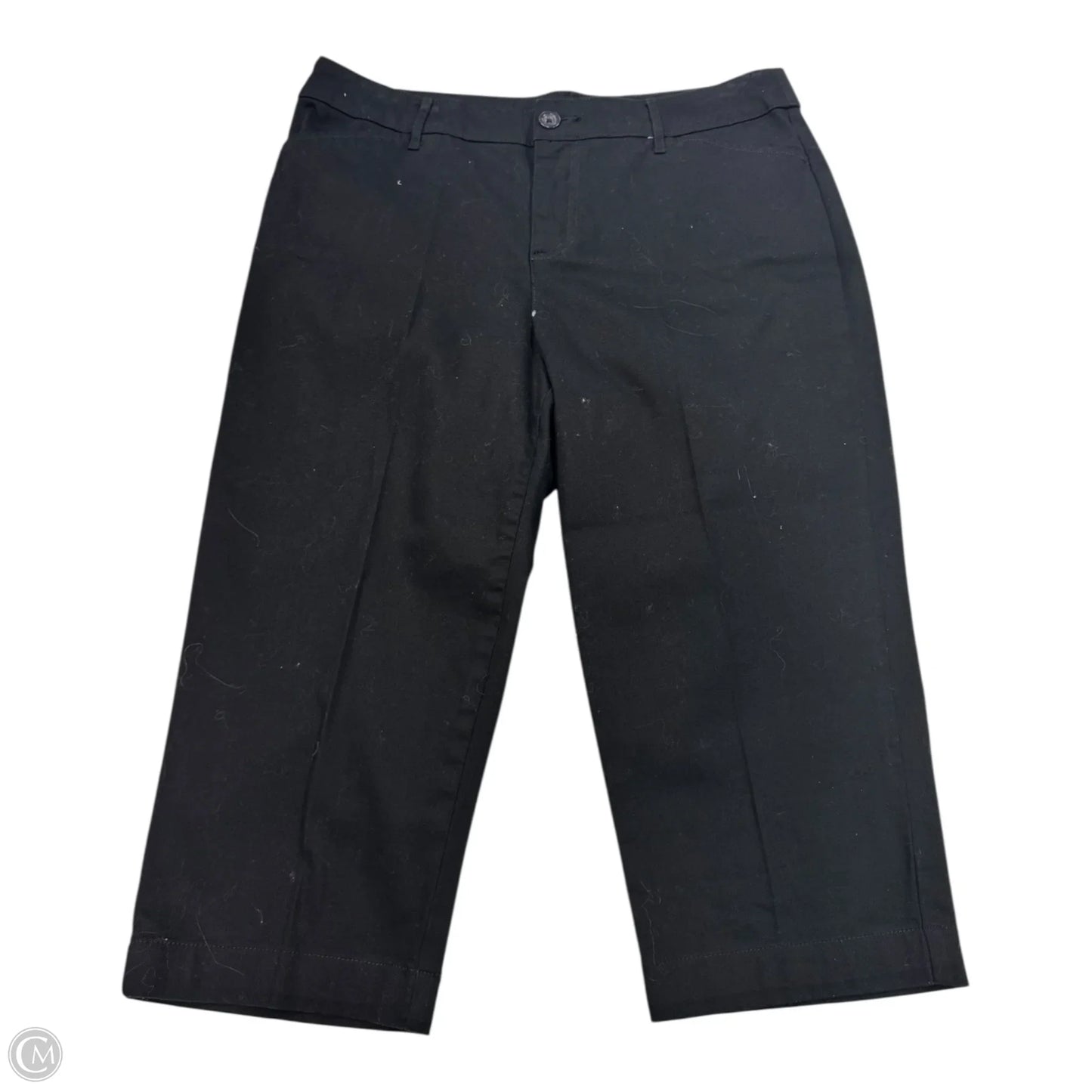 Capris By Counterparts In Black, Size: 24