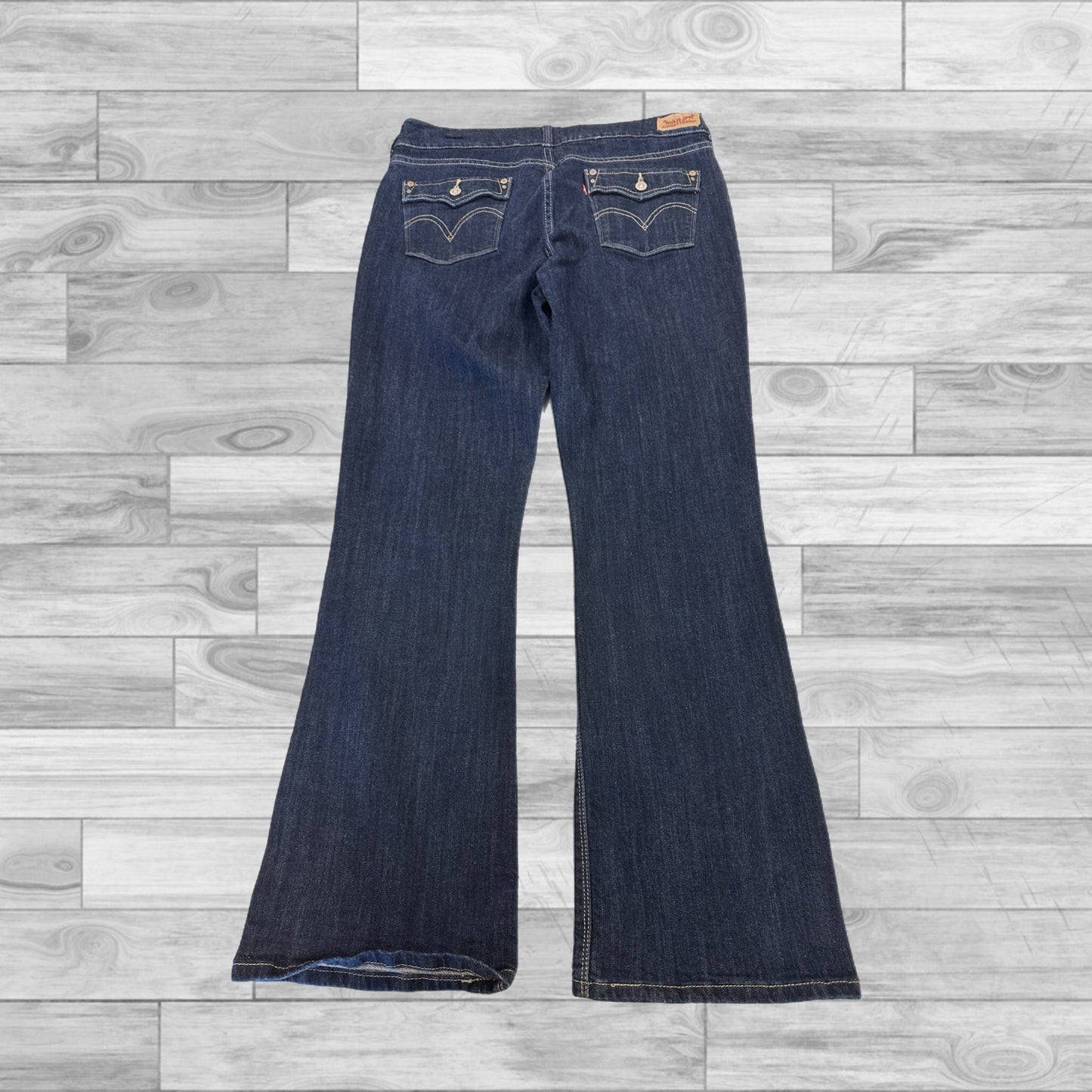 Jeans Cropped By Levis In Blue, Size: 12