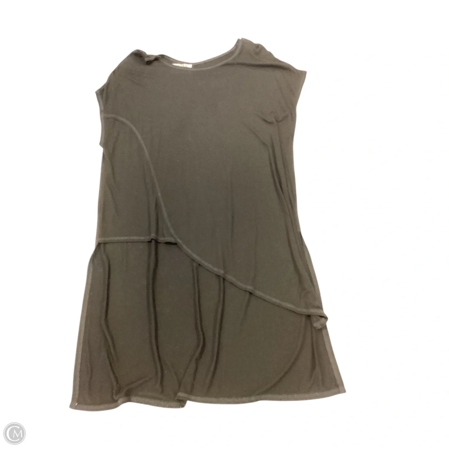 Top Short Sleeve By Chicos In Black, Size: 3-XLarge