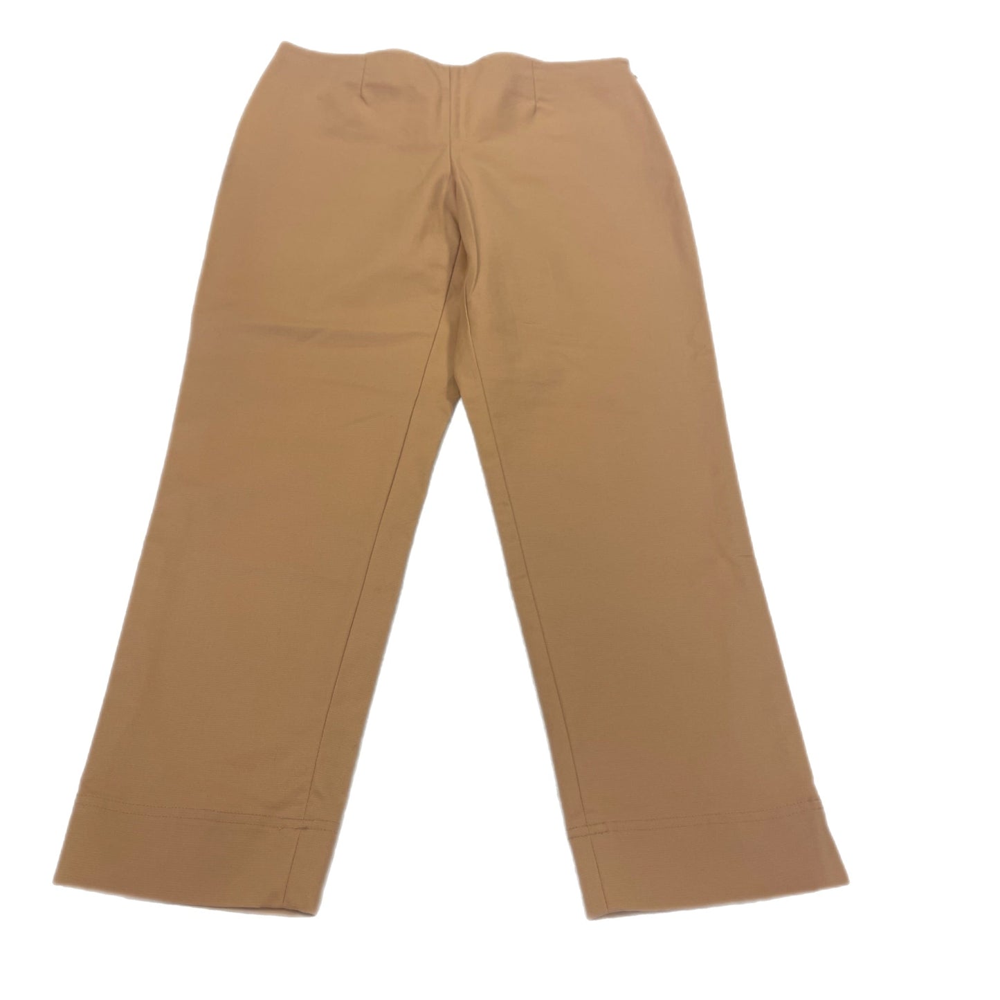 Pants Cropped By Ellen Tracy In Tan, Size: 10