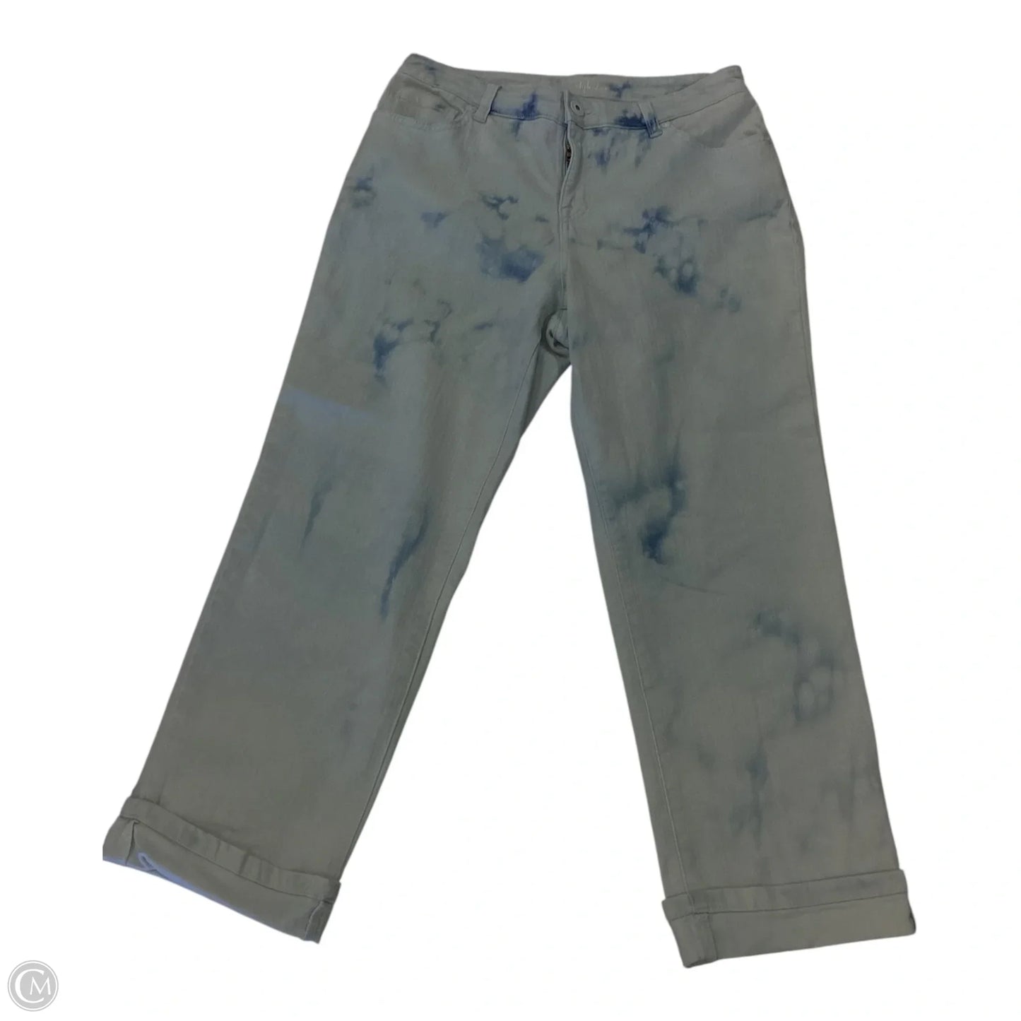 Capris By Style And Company In Tie Dye Print, Size: 6