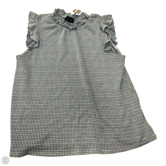 Top Sleeveless By W5 In Blue, Size: L