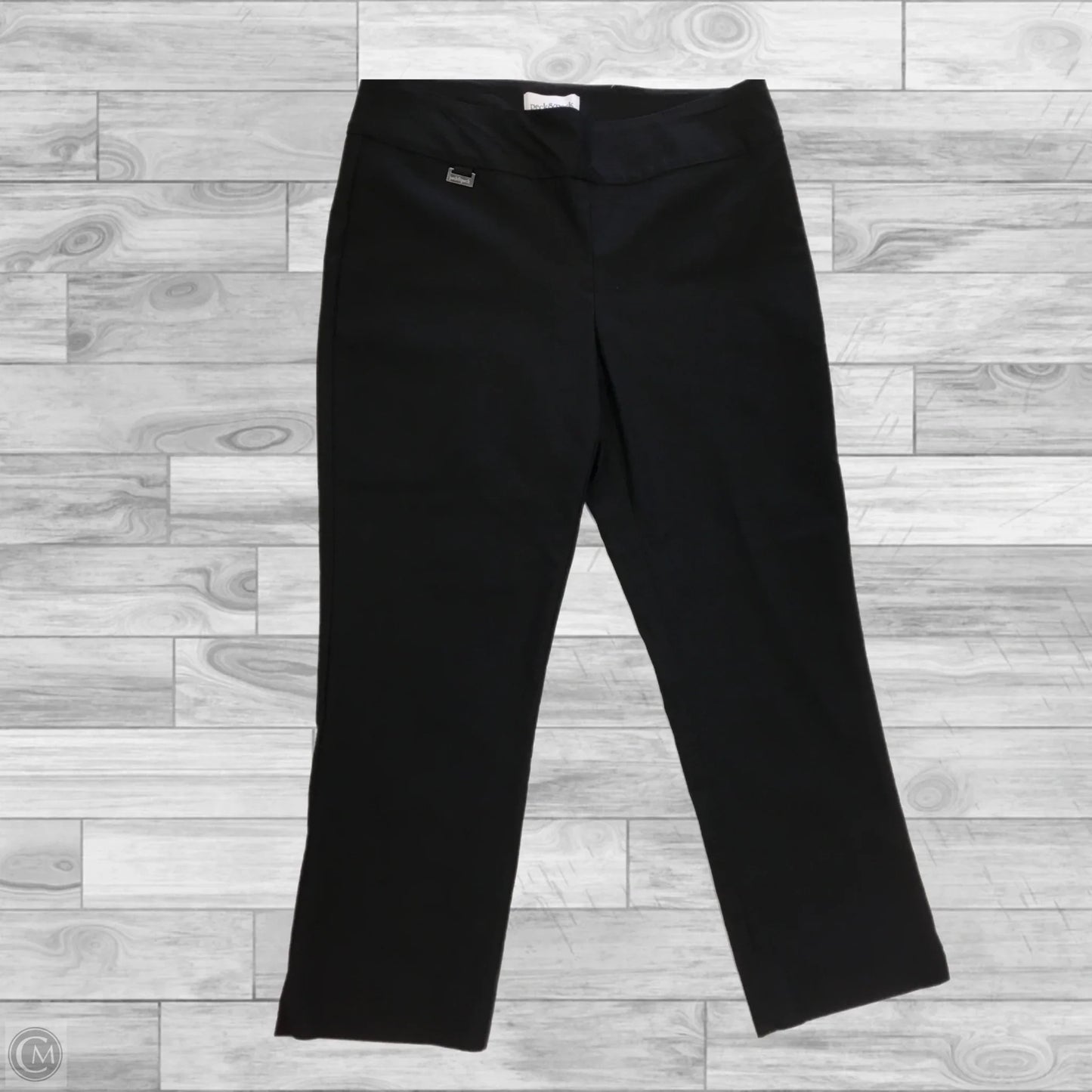 Capris By Peck And Peck In Black, Size: 10