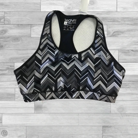 Athletic Bra By Adidas In Black, Size: L