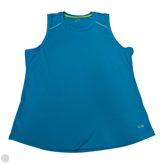 Tank Top By Champion In Blue, Size: Xxl