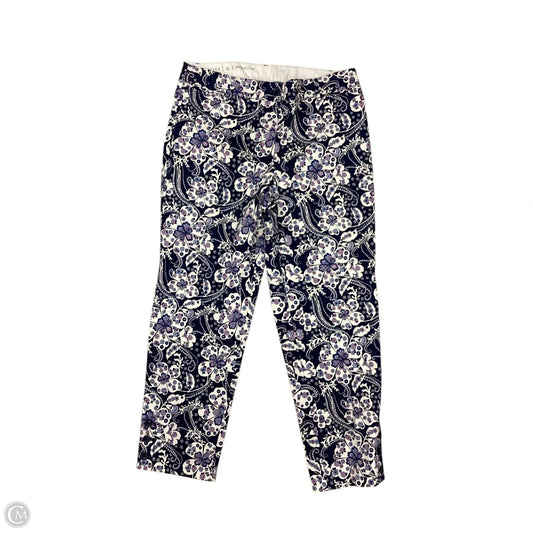 Capris By Talbots In Paisley Print, Size: 6