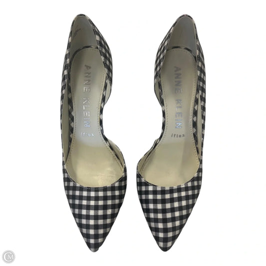 Shoes Heels Stiletto By Anne Klein In Checkered Pattern, Size: 9