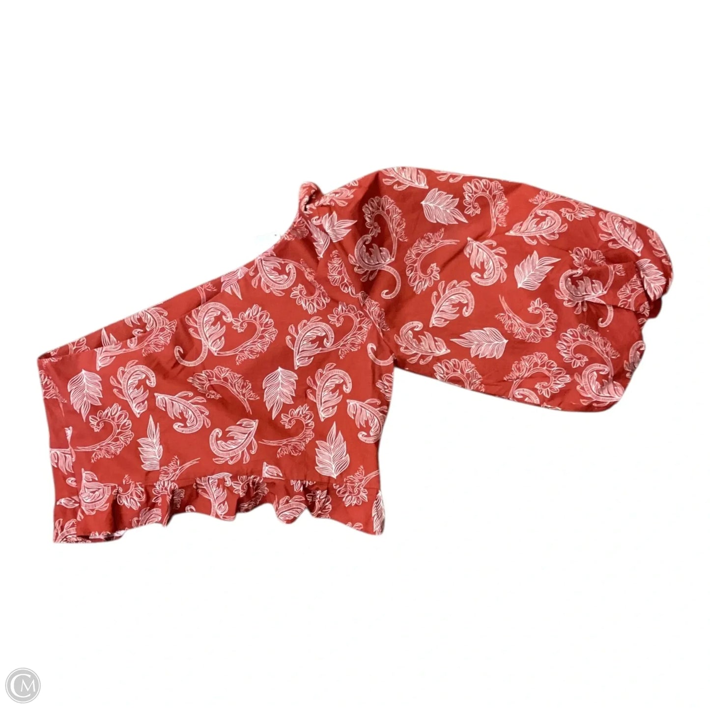 Top 3/4 Sleeve By Anthropologie In Brown, Size: L