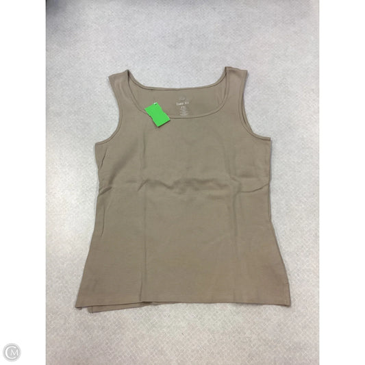 Tank Top By Ruby Rd In Tan, Size: Mp