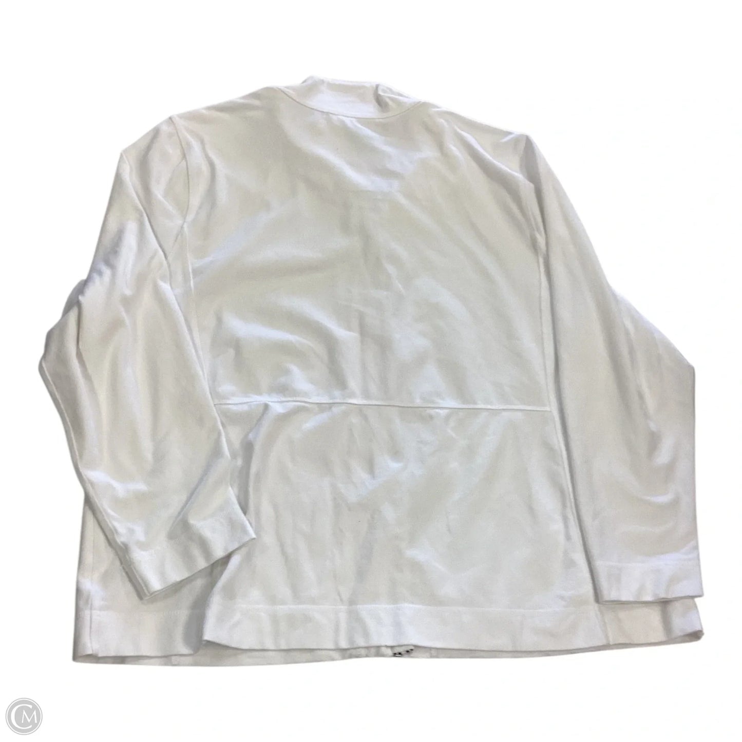 Jacket Other By Talbots In White, Size: 3x