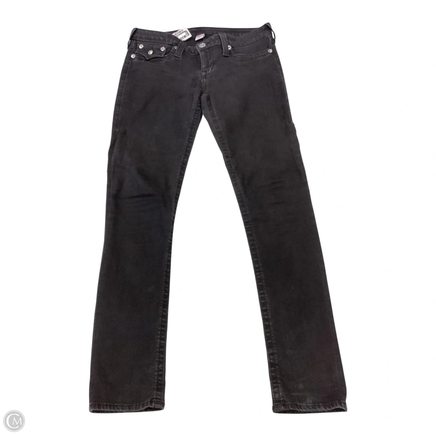 Pants Cropped By True Religion In Black, Size: 12