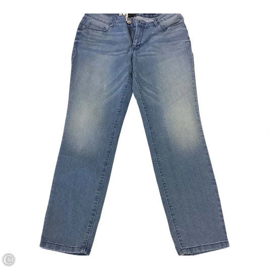 Jeans Skinny By Nine West In Blue, Size: 10