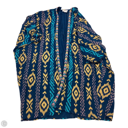 Cardigan By Ariat In Blue, Size: L