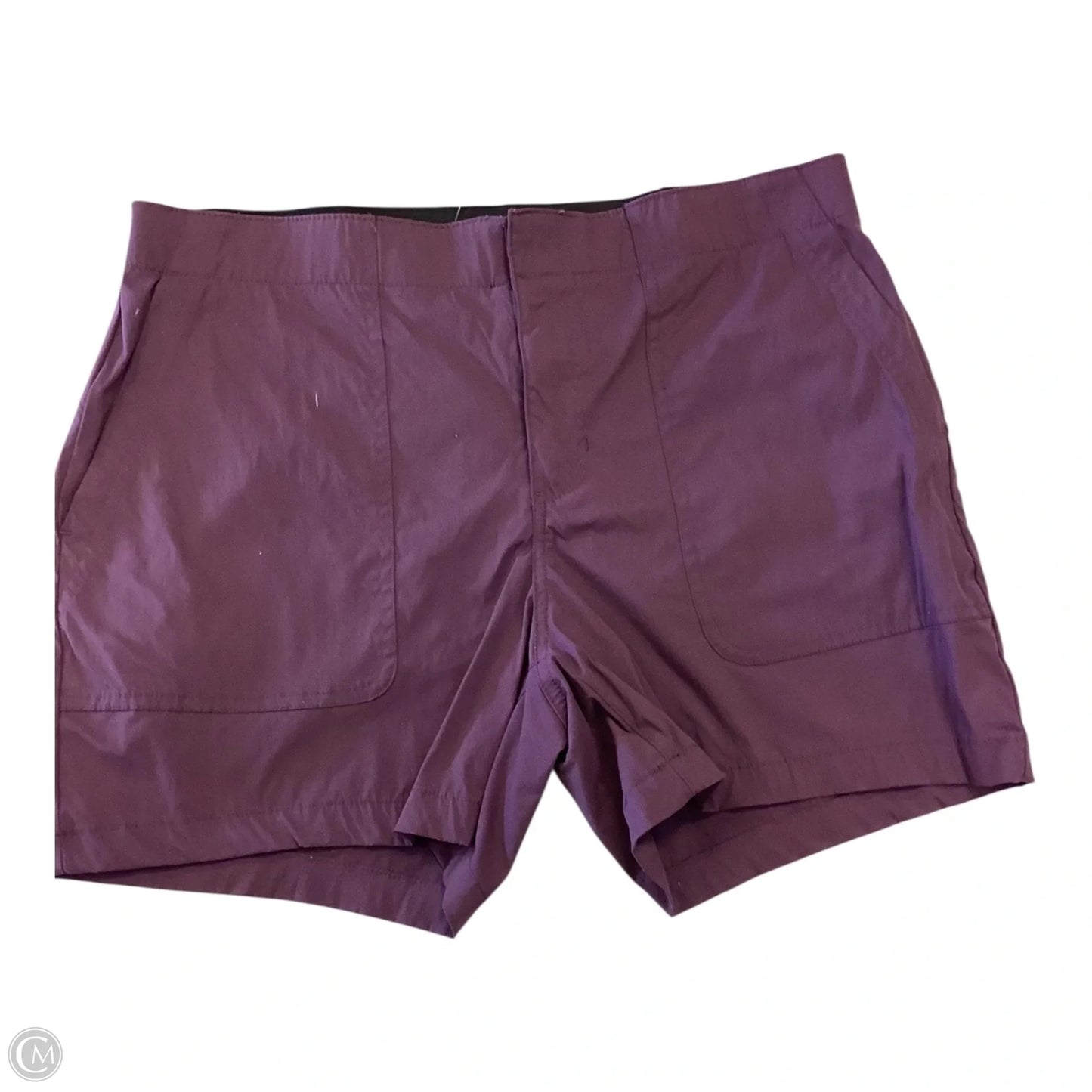 Athletic Shorts By Eddie Bauer In Purple, Size: 10