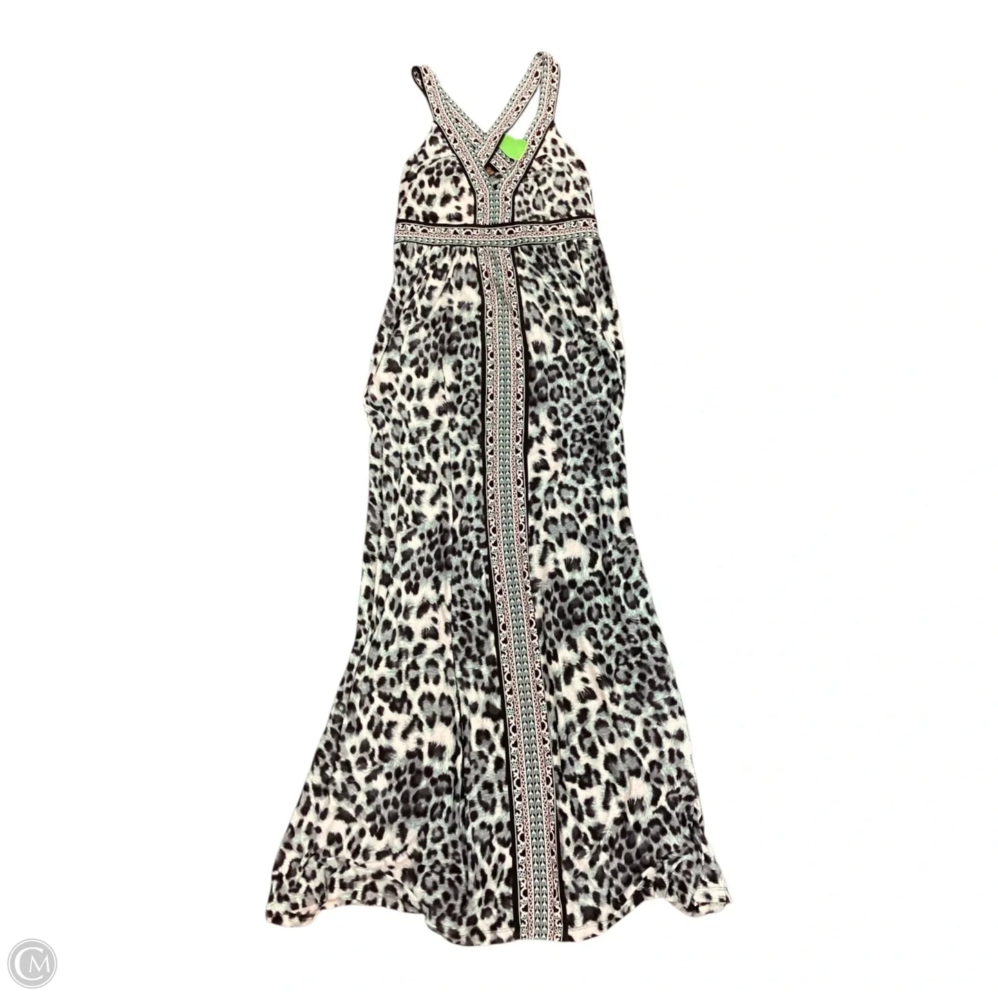 Dress Casual Maxi By Inc In Black & Blue, Size: M