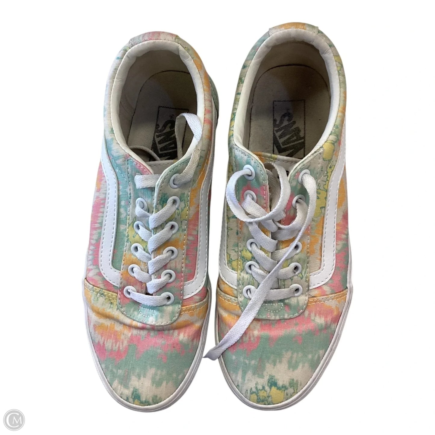 Shoes Athletic By Vans In Multi-colored, Size: 8.5