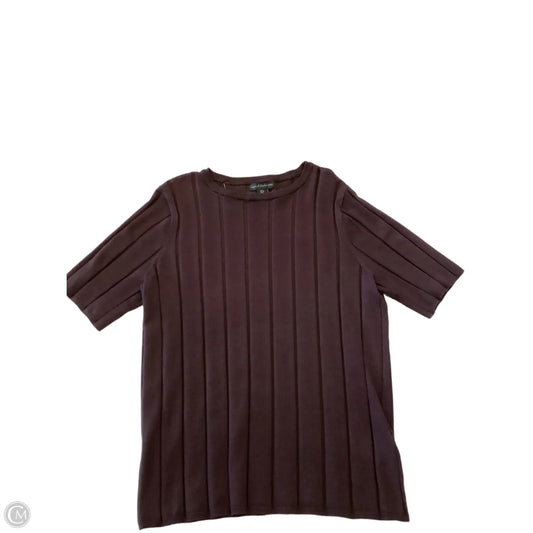 Top Short Sleeve By House Of Harlow In Brown, Size: L
