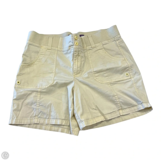 Shorts By Gloria Vanderbilt In Yellow, Size: 10