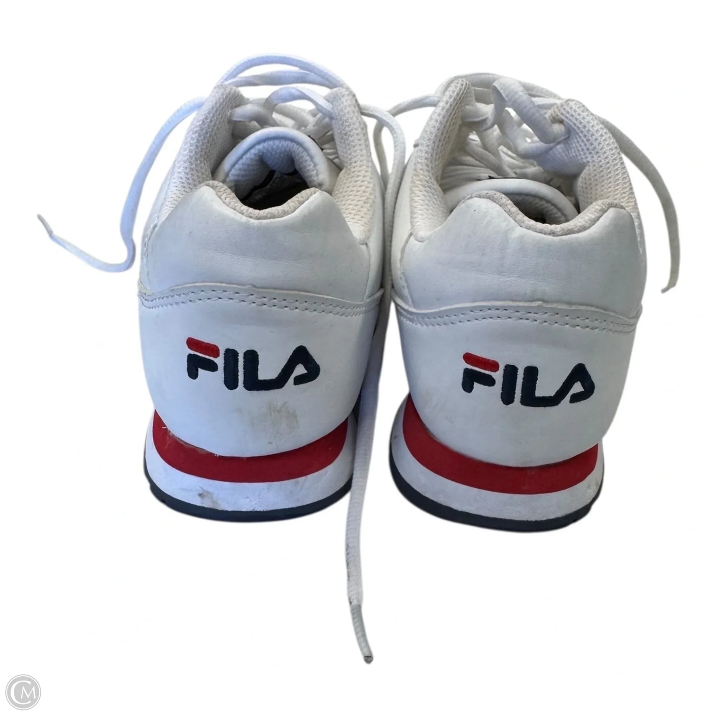 Shoes Athletic By Fila In White, Size: 6.5