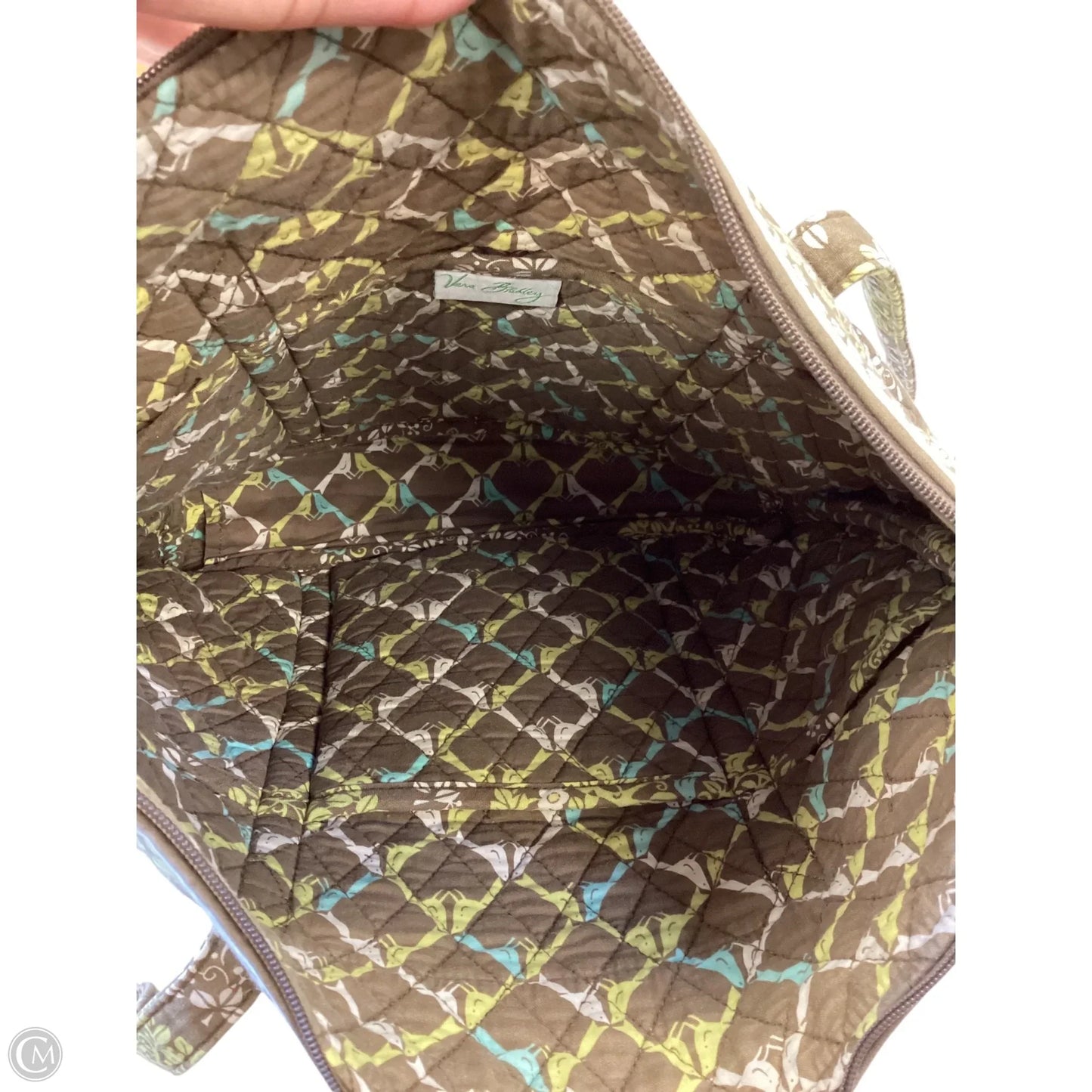 Handbag By Vera Bradley, Size: Medium